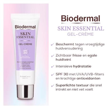Biodermal Skin Essential Gel-Creme SPF30 50 ML