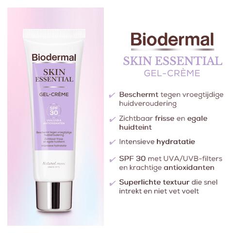 Biodermal Skin Essential Gel-Creme SPF30 50 ML