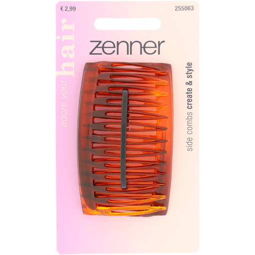 Zenner Zijkammen Bruin 2x