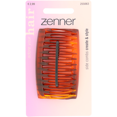 Zenner Zijkammen bruin 2x
