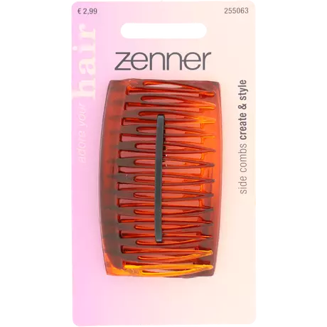 Zenner Zijkammen Bruin 2x