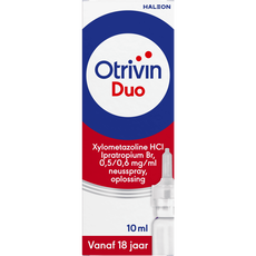 Otrivin Duo Xylometazoline HCl Ipratropium Br, 0,5/0,6 mg/ml Neusspray 10 ML