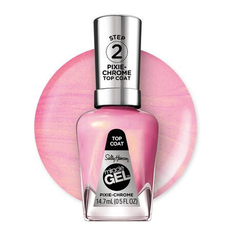 Sally Hansen Miracle Gel Top Coat - Roze - 111 Pixie Chrome