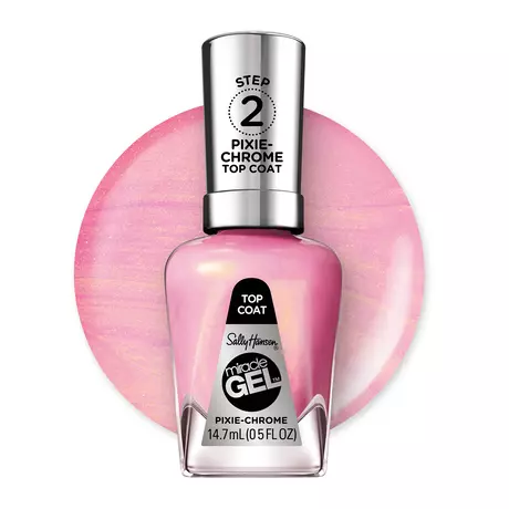 Sally Hansen Miracle Gel Top Coat Roze 111 Pixie Chrome