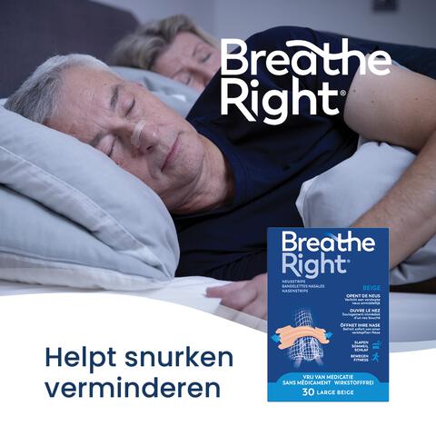 Breathe Right Neusstrips Large 30 stuks&nbsp;