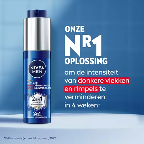 NIVEA MEN Anti-Age Power 2-in-1 Hydraterende Gezichtscrème SPF 30 50 ML
