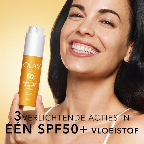 Olay Brighten & Glow Vitamin C Hydraterende Creme SPF50 50ML