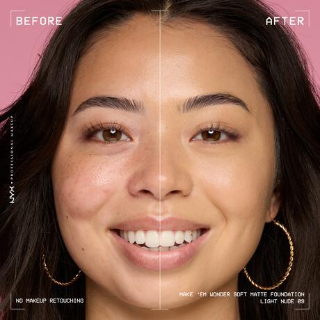 NYX Professional Makeup Make 'EM Wonder Foundation 09 Light Nude