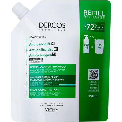 Vichy Dercos Anti-Roos DS Shampoo NH/VH Navulling 390 ML