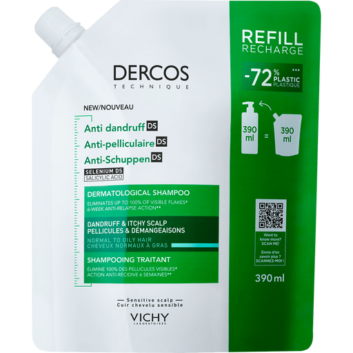 Vichy Dercos Anti-Roos DS Shampoo NH/VH Navulling 390 ML