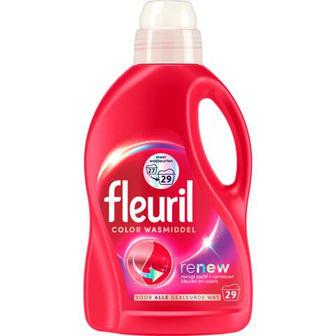 Fleuril Color vloeibaar wasmiddel 29 wasbeurten