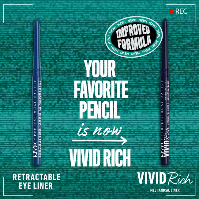 NYX Professional Makeup Vivid Rich Mechanical Pencil Aquamarine