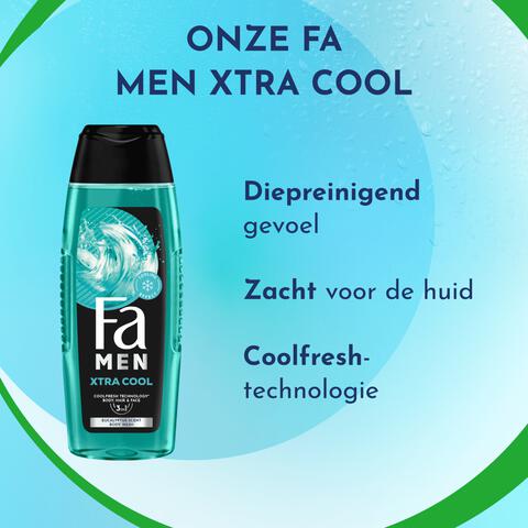 Fa Men Extreme Cool Douchegel & Shampoo 250 ML