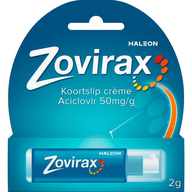 Zovirax Koortslip Crème Pompje 2 GR