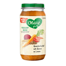 Olvarit Groenteschotel met quinoa en linzen