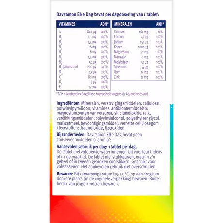 Davitamon Multivitamine Elke Dag Tabletten 90 stuks
