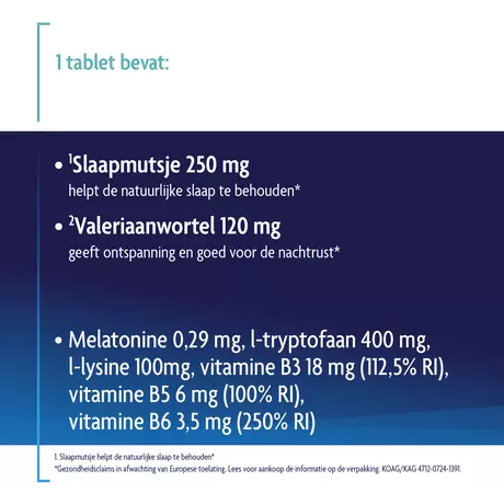 Shiepz Slaapformule 30 tabletten