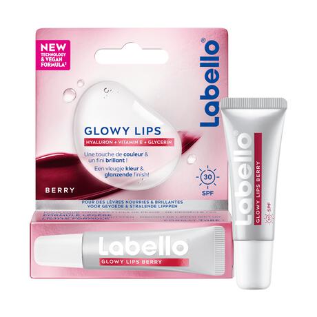 Labello Glowy Lips Berry SPF 30