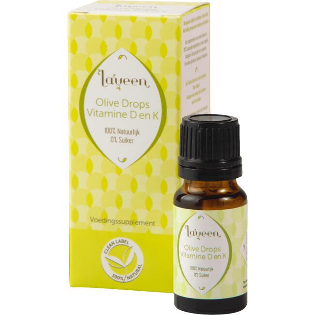 Laveen Olive Drops Vitamine D en K
