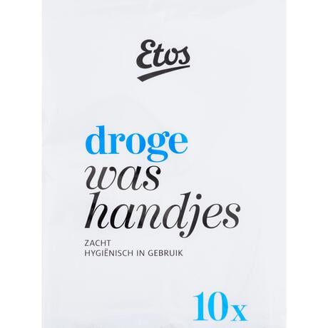 Etos Droge Washandjes 10 stuks