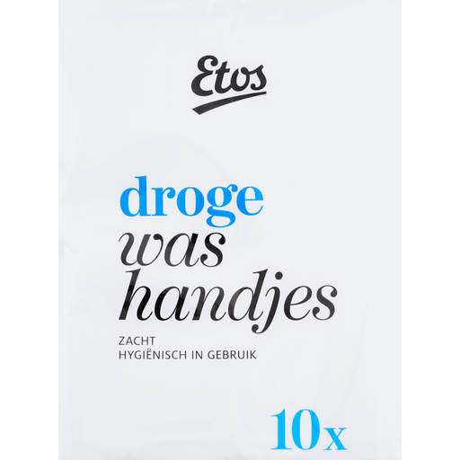 Etos Droge Washandjes 10 stuks