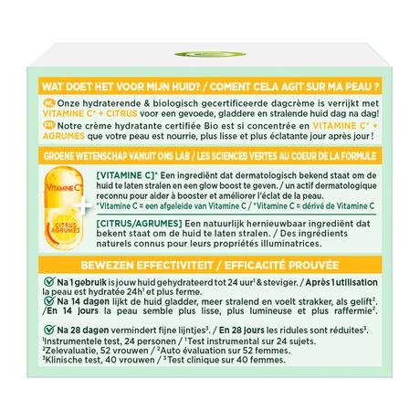 Garnier Bio Dagcrème met Vitamine C 50 ML