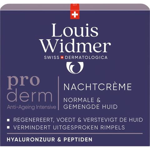 Louis Widmer Proderm Nachtcrème Licht Geparfumeerd 50 ML