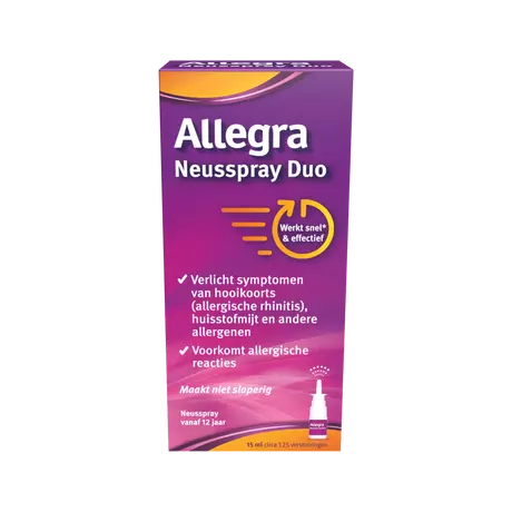 Allegra Neusspray Duo Flacon 15 ML