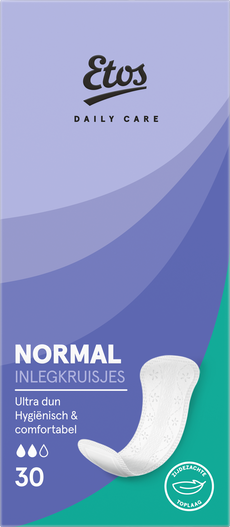 Etos Daily Care Normal Inlegkruisjes 30 stuks&nbsp;