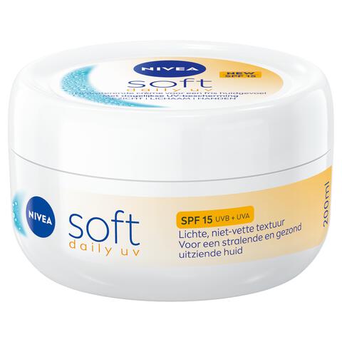 NIVEA Soft Daily UV Bodycrème SPF 15 200 ML