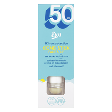 Etos Ski Zonbescherming Combi Stick 2-in-1 Face en Lip SPF50+ 20 ML