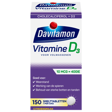 Davitamon Vitamine D Smelttabletten 150 stuks