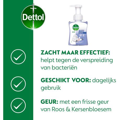 Dettol Touch of Foam Vanilla & Orchid Handzeep 250 ML