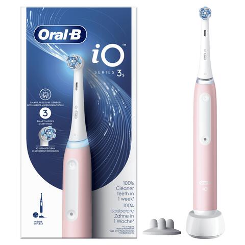 Oral-B iO 3s Roze Elektrische Tandenborstel