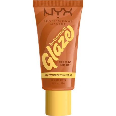 NYX Professional Makeup Buttermelt Glaze Skin Tint SPF30 5 Chai Butta