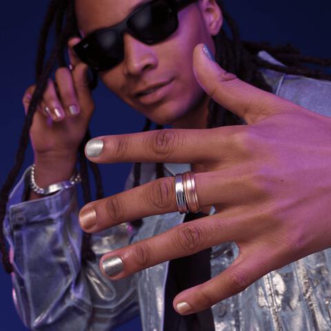 Sally Hansen Insta-Dri Chrome Nagellak - Goud - 128 Lustrous Gold