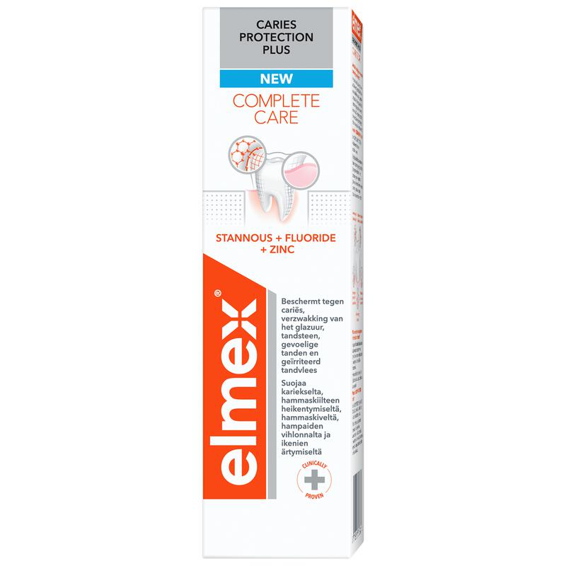 Elmex® Anti-Cariës Plus Complete Care Tandpasta 75 ML