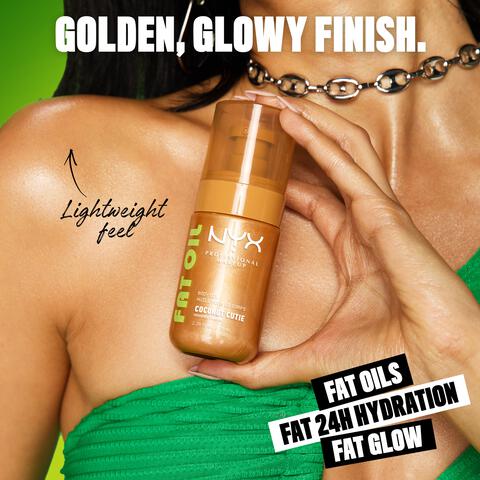 NYX Professional Makeup Fat Oil Coconut Cutie Body Oil Mini  20 ML