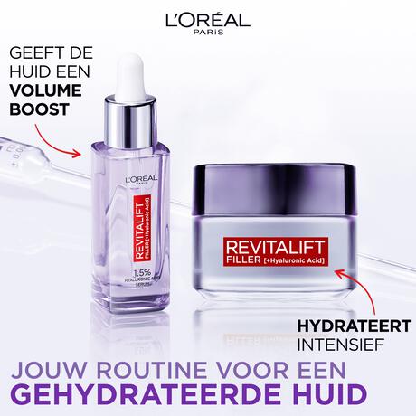 L'Oréal Paris Revitalift Filler 1,5% Hyaluronzuur Serum 30ML