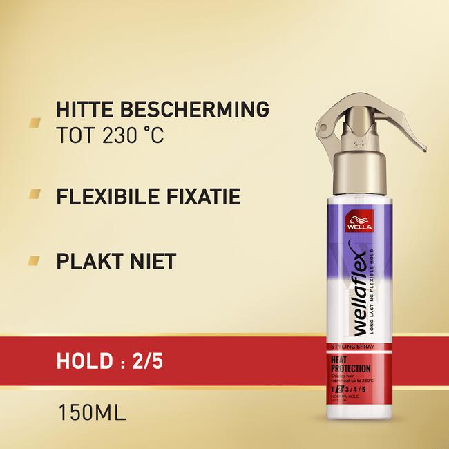 Wella WellaFlex Heat Protection ​Styling Spray 150 ML