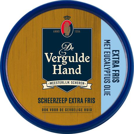 De Vergulde Hand Scheerzeeptablet Extra Fris 75 GR