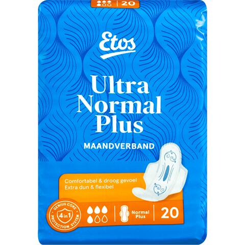 Etos Maandverband Ultra Normaal Plus 20 stuks