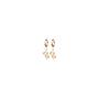BiSjU Jewellery Oorbellen Ronde Ringen Silver Plated 