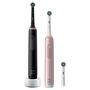 Oral-B Pro 3 3900N Zwart & Roze 2 Elektrische Tandenborstels