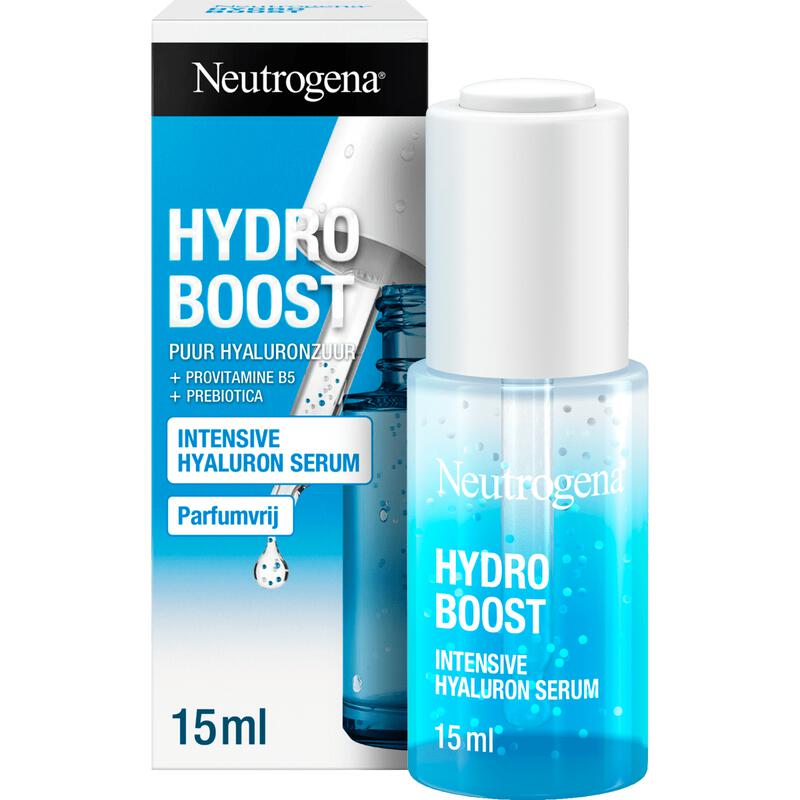 Neutrogena Hydro Boost Intensive Hyaluron Serum Alle Huidtypen 15 ML