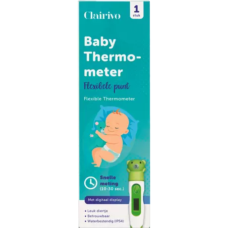 Clairivo Thermometer Baby Flexibele Punt 