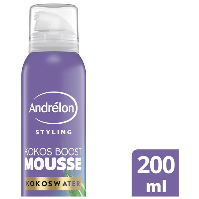 Andrélon Haarmousse Kokos Boost 200 ML