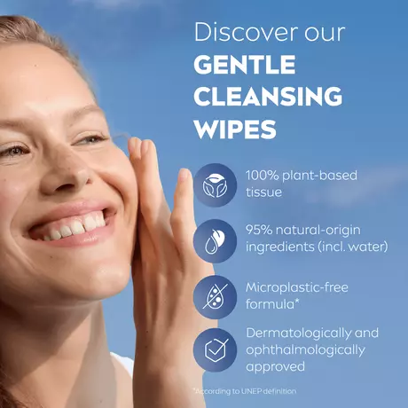 NIVEA 3-in-1 Verfrissende Reinigingsdoekjes 25 stuks