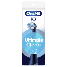 Oral-B iO Ultimate Clean Opzetborstels Zwart 2 Stuks