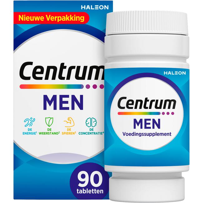 Centrum Men Multivitaminen Tabletten 90 stuks